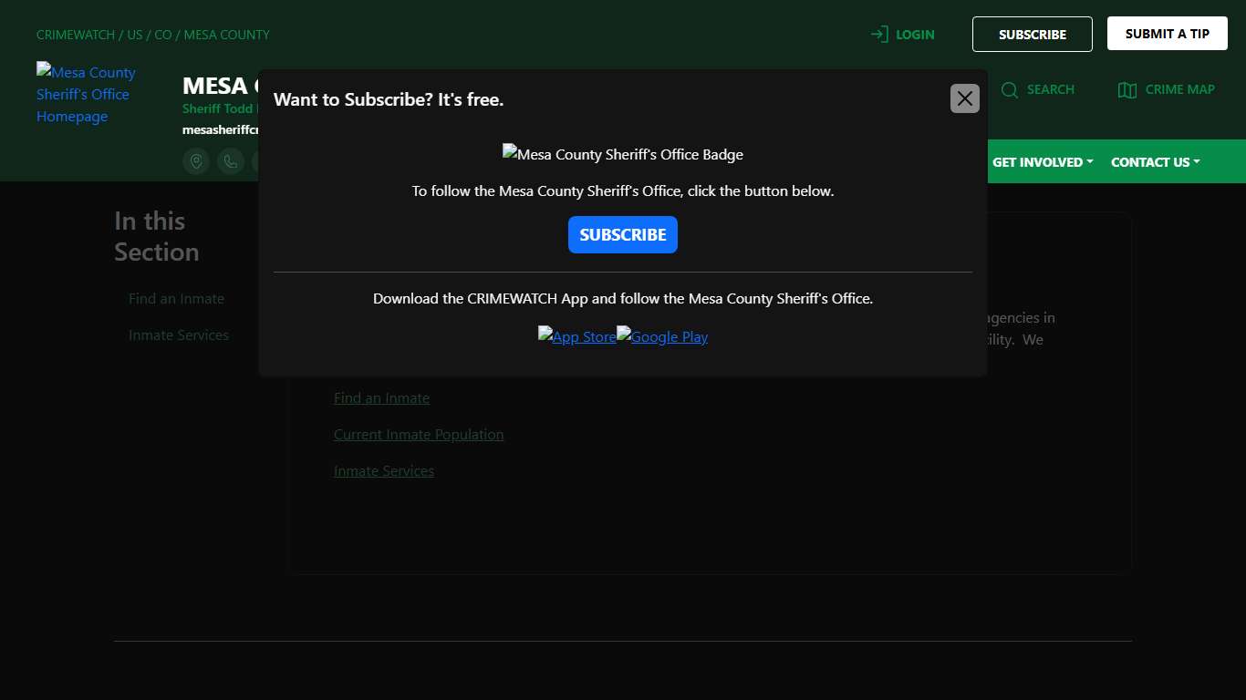 Detention Facility | Mesa County Sheriff's Office